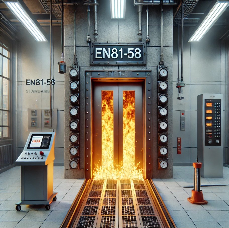Understanding EN 81-58: Fire Resistance Testing for Elevator Landing Doors